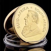 Kolekcjonerskie Pozłacane monety Krugerrand 