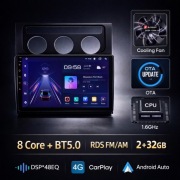 Junsun V1 Plus Android 2GB/32GB | VW Touran 1T1 | CarPlay | RAMKA