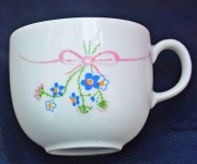 Filiżanka PRL porcelana Wałbrzych 