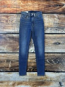 Collusion spodnie jeansowe damskie granatowe rozmiar XS 26/30 nowe zima