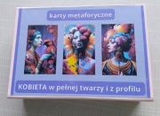 KOBIETA w pełnej twarzy i z profilu