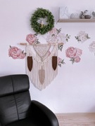 Makrama w stylu boho makatka łapacz snów sznurek 