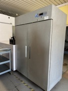 Profesjonalna szafa mroźnicza Edesa SNG-142 – Dwudrzwiowa – Uszkodzona