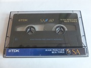 Kaseta magnetofonowa TDK SA 60