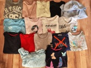 Paka zestaw ciuszków dla dziewczynki rozmiar 122