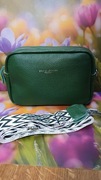 Zielona skórzana torebka nowa