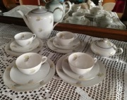 Komplet do kawy, herbaty, porcelana Bawaria 