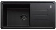 Zlewozmywak jednokomorowy z ociekaczem FRANKE Bliss Czarny mat