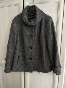 Płaszcz przejściowy 3 xl z wełną