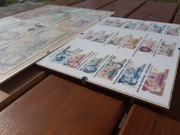 Wszystkie banknoty PRL na wydruku a5 i zestaw od 20 do 1000 zł w ramkach