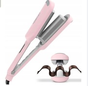 Karbownica do włosów Lokówka do Fal Tymo Rovy Compact  różowa