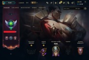 Konto LOL League of legends EUNE Unranked 172 Postacie 144 Skiny 256 LVL