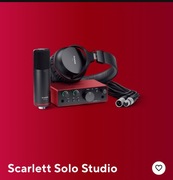 Scarlett Solo Studio nieużywane 