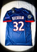 (M) Beckham #32 PSG 2013/14 Granatowa Jersey Domowa Koszulka Liga Mistrzów
