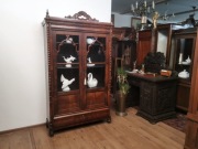 Oryginalna witryna  biedermeier  mahoń antyk 918/2026