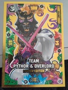 Karta limitowana Lego Ninjago LE19 Team Pythor i Overlord