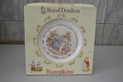 Royal Doulton Bunnykins, talerzyk na chrzest dziecka