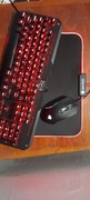 Klawiatura mechaniczna + Mysz RGB + Podkładka RGB