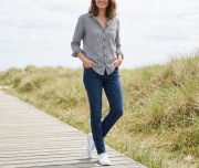 Cropp Pure Smart M Letnia Koszula w Drobna Kratkę Vichy ,Casual Basic