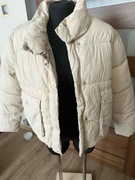 KURTKA ZIMOWA DAMSKA BEŻOWA ROZ. S 