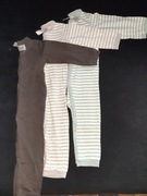 Rampersy H&M 86-92-98 BDB 6 sztuk