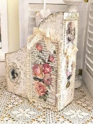 Segregator shabby vintage A4
