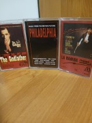 Kasety z muzyką z filmów 3 kasety