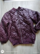 Bomberka pikowana ,przejściowa ,eko skóra 