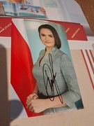 Swiatłana Cichanouska autograf autograph oryginalny 