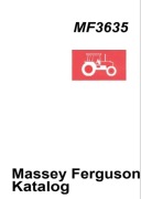 Katalog części Massey Ferguson MF 3635 ENG