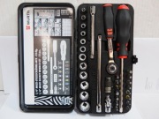 WURTH kpl klucze 1/4'grzechotka nasadki wiha king