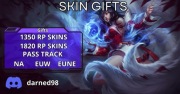 League of Legends 1350RP Gift skin