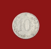 Moneta 10 halerzy 1954, Czechosłowacja
