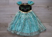 Sukienka karnawałowa Anna Kraina Lodu roz 116, 5-6 l