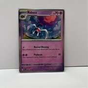 Karta Pokemon TCG Rabsca HOLO Paldea Evolved