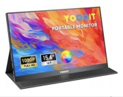 Przenośny monitor Yodoit 15,6 Full HD 1920 1080 laptopa, konsoli, telefonu
