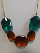 Naszyjnik na Walentynki kryształy walentynkowy prezent na Walentynki