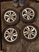 Oryginalne Alufelgi/Felgi/Koła 18" Audi Q5 | Pirelli Lato+Goodyear Zima BDB