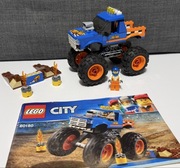 LEGO City 60180 - Monster truck, komplet z instrukcją