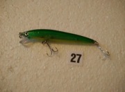 Wobler z grzechotka - szczupak