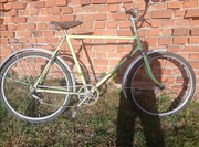 stary rower na przerzutce favorit 26 cali na chodzie
