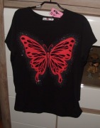 MOTYL _ cyrkonie Bluzeczka_Tunika  A OSEN r. L/XL