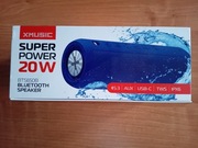 GŁOŚNIK MOBILNY BTS650B. XMUSIC NIEBIESKI.