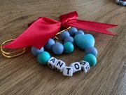 Piękna broszka do wózka z dowolnym imieniem ! Prezent 