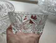 Mała miska kryształ z PRL-u