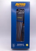 ZESTAW KLUCZY TORX NITEO 11SZT