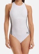 adidas body damskie białe z czarnymi paskami rozmiar M