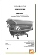 Instrukcja Obsługi AMAZONE  ZA-M PROFIS, ZA-M SPECJAL PROFIS PL
