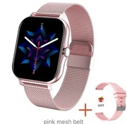 Nowy SmartWatch LIGE - 2 bransoletki Różowy