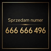 Karta SIM ze złotym numerem